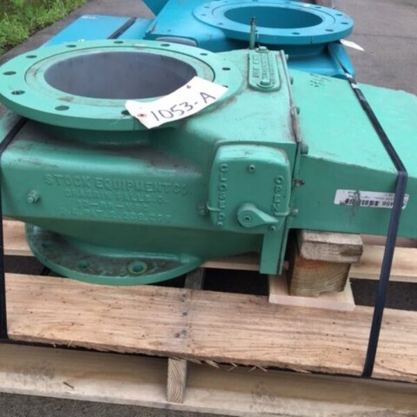 ITEM 1053-A:  10” STOCK EQUIPMENT CO. Air Coal Steel Gate Valve