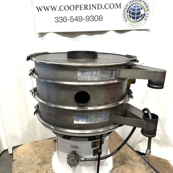 ITEM 2992:  30” SWECO ROUND SCREENER SEPARATOR MODEL ZS30S664WC STAINLESS STEEL