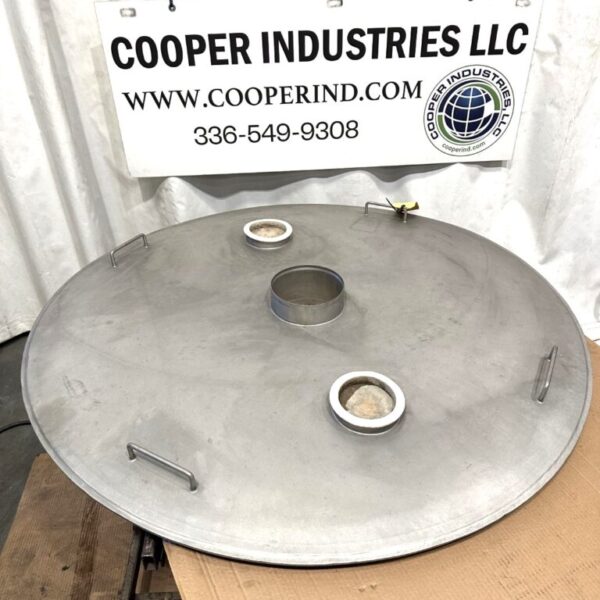 13334: 60” DIAMETER SCREENER LID, STAINLESS STEEL