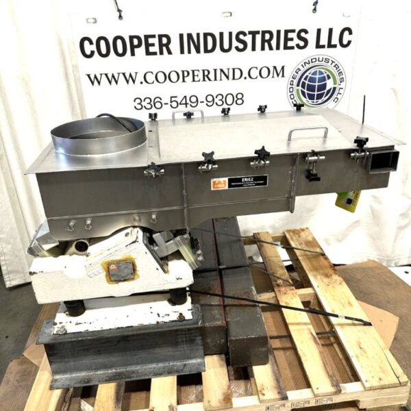 ITEM 3015: 20” WIDE X 42” LONG X 6” DEEP ERIEZ VIBRATING PAN FEEDER MODEL 660 STYLE W