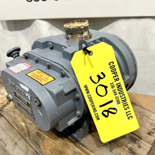 ITEM 3018: MODEL 4 MP GARDNER DENVER BARE SHAFT BLOWER MODEL GACMDPA, UNUSED