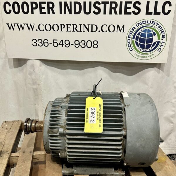 ITEM 2397-2:  50 HP, 1775 RPM MARATHON ELECTRIC MOTOR FRAME 326T 460V ONLY; USED