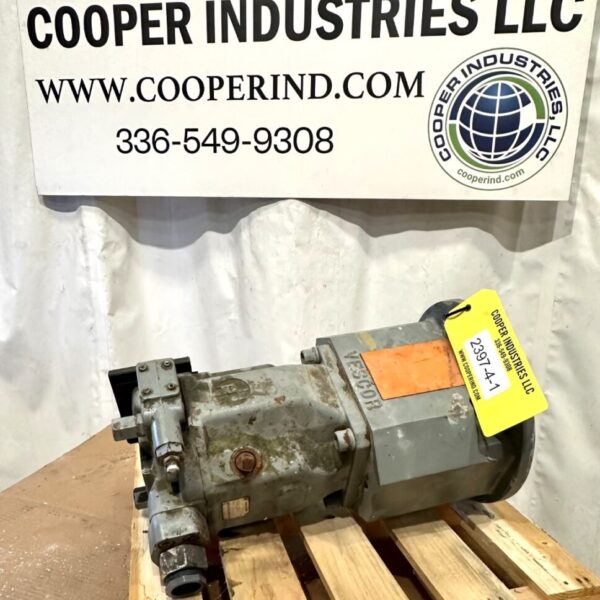 ITEM 2397-4-1: REXROTH CORP BRUENINGHAUS HYDROMATIK HYDRAULIC PUMP TYPE AA10VS0140DR / 31R-VKD62N00 USED