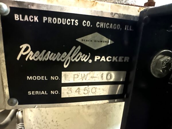 ITEM 2860-1: BLACK DIAMOND PRESSUREFLOW AIR PACKER USED MODEL LPW-10 - Image 6