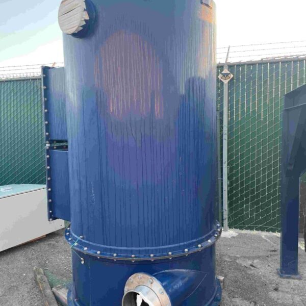 ITEM 3067: 60 HP SPENCER POWERMIZER VACUUM UNIT. COMPLETE WITH 60 HP 230-460 VOLT MOTOR, FILTER HOLUSINGT, AND DISCHARGE HOPPER