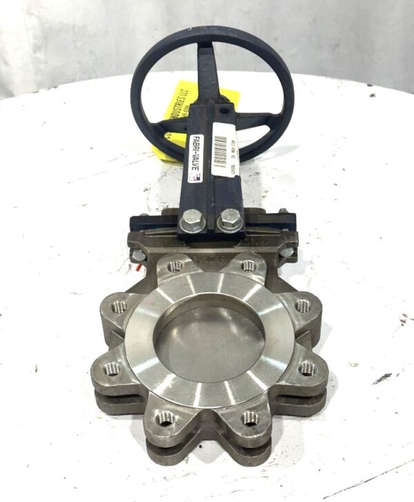 ITEM 2438-1:   4” UNUSED FABRI KNIFE GATE VALVE, MANUAL