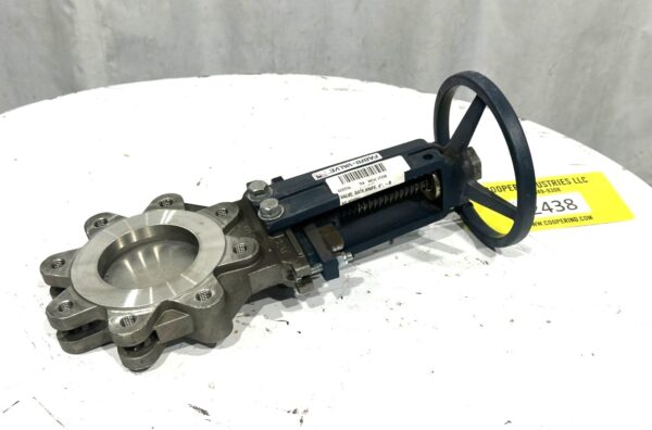 ITEM 2438-1:   4” UNUSED FABRI KNIFE GATE VALVE, MANUAL - Image 3