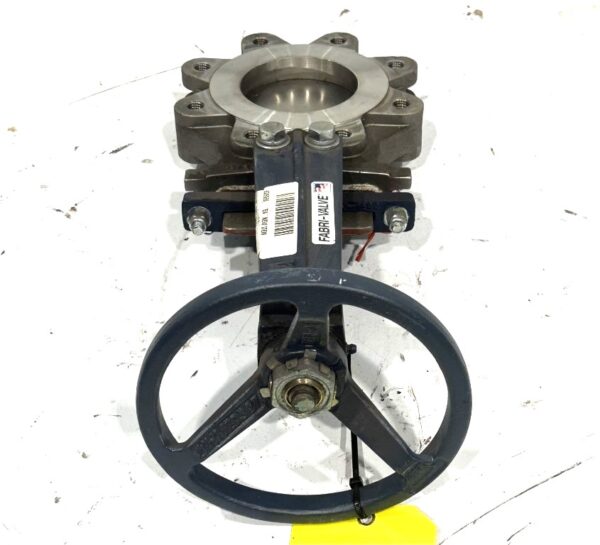 ITEM 2438-1:   4” UNUSED FABRI KNIFE GATE VALVE, MANUAL - Image 4