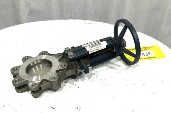 ITEM 2438-1:   4” UNUSED FABRI KNIFE GATE VALVE, MANUAL - Image 5