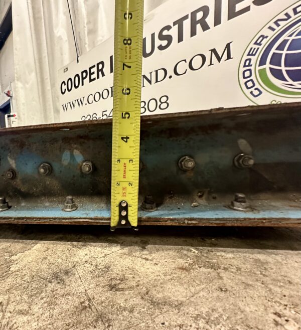 ITEM 2962:   14”x14” ABEL PNEUMATIC ROLLING BLADE KNIFE GATE CARBON STEEL USED - Image 10
