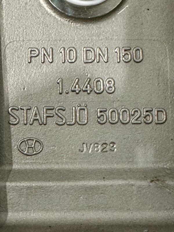 ITEM 3065:    6” STAFSJO STAINLESS PNEUMATIC KNIFE GATE - Image 13