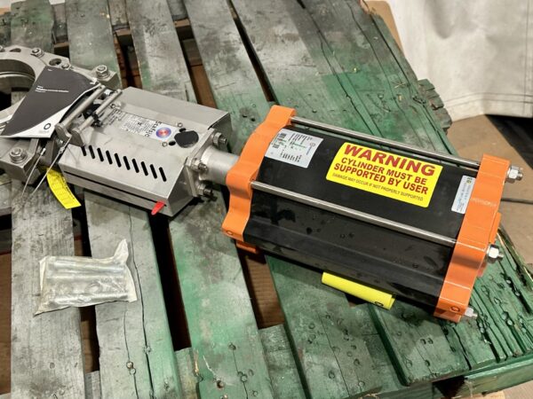 ITEM 3065:    6” STAFSJO STAINLESS PNEUMATIC KNIFE GATE - Image 7