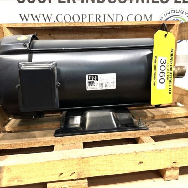 ITEM 3060: 15 HP WEG MOTOR MODEL 01518ET3RS254T FRAME 254/6T