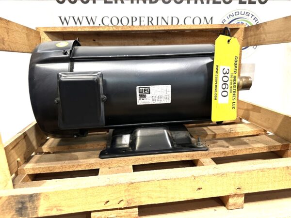 ITEM 3060: 15 HP WEG MOTOR MODEL 01518ET3RS254T FRAME 254/6T