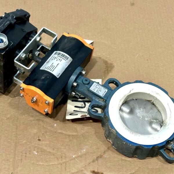 ITEM 2644-1: 4” EBRO BUTTERFLY VALVE DN100 PN16 Z011-A TYPE EB5.1SYD