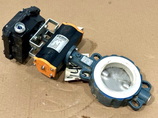 ITEM 2644-1:    4” EBRO BUTTERFLY VALVE DN100 PN16 Z011-A TYPE EB5.1SYD