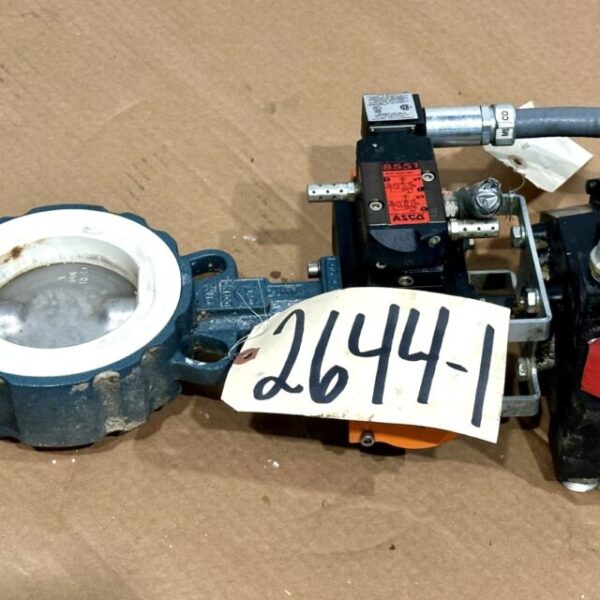 ITEM 2644-1: 4” EBRO BUTTERFLY VALVE DN100 PN16 Z011-A TYPE EB5.1SYD