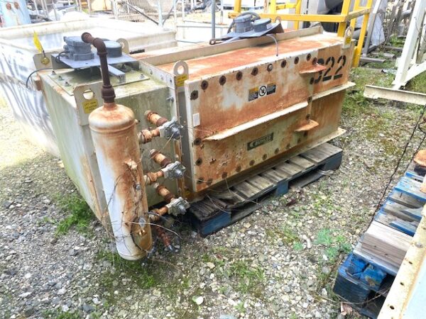 ITEM 1787, 1789, 1801:   58 SQUARE FOOT FILTER AREA BUHLER HORIZONTAL MOUNTED BIN VENT FILTERS, PULSE JET CLEANING - Image 3