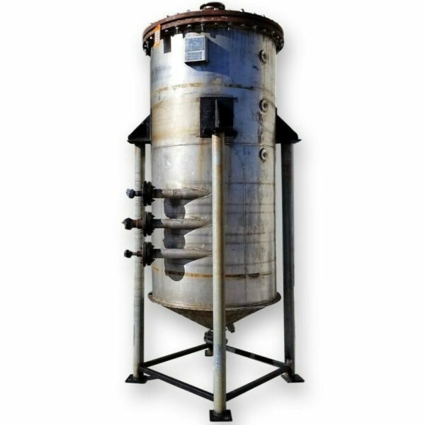 480 Gallon Stainless Steel Liquid Jacketed Tank