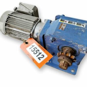 Used 1HP Sumitomo Hyponic Right Angle Gear Motor - Output RPM: 87.5