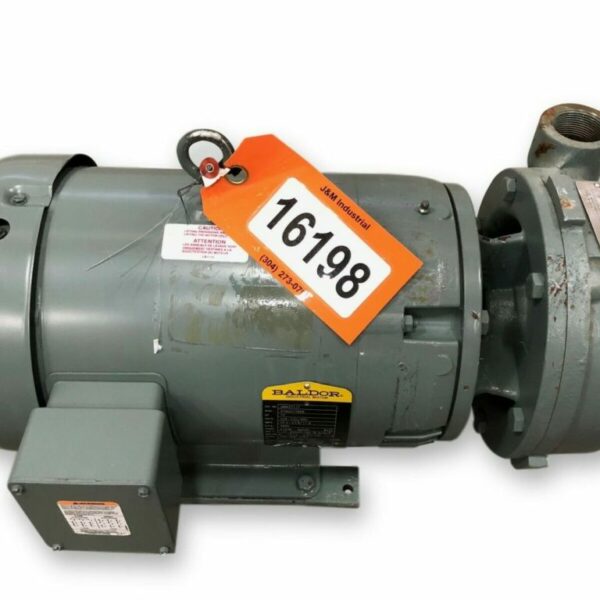 10 HP FLOWSERVE Size 2 x 1.5 x 7 Centrifugal Pump Type 3000 [Unused!]