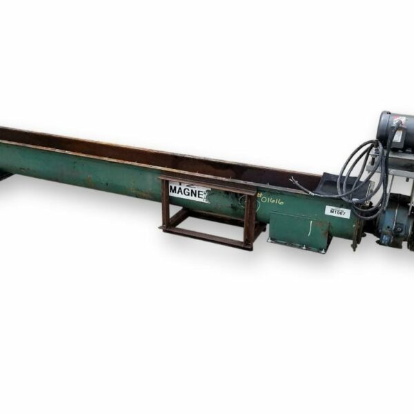 9" Diameter X 10' Long Screw Conveyor - Carbon Steel - Used