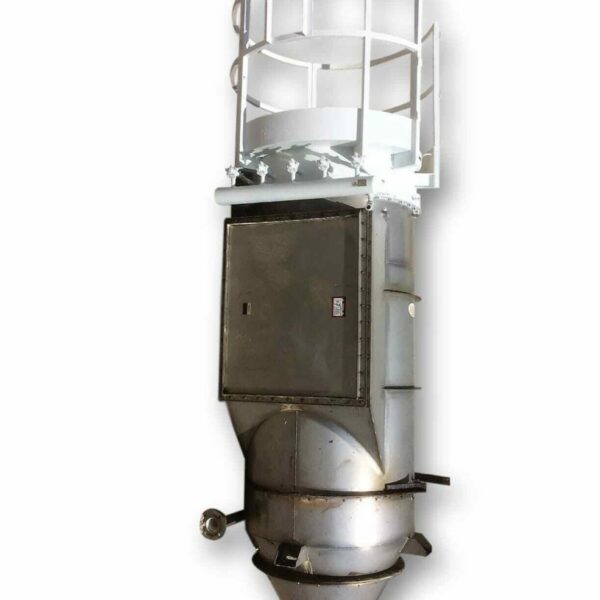 Used 1463 CFM MAC Stainless Steel Filter Receiver Dust Collector 209 sq ft