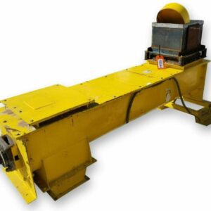 Used 14" Dia. X 7' Long Continuous Mixing Feeder Screw Auger Conveyor